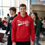 Triangle Tail Hooded Sweatshirts