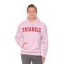 Triangle Letterman Hooded Sweatshirts