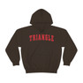 Triangle Letterman Hooded Sweatshirts