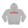 Triangle Letterman Hooded Sweatshirts