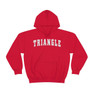  Triangle Letterman Hooded Sweatshirts 