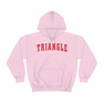  Triangle Letterman Hooded Sweatshirts 