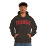  Triangle Letterman Hooded Sweatshirts 