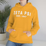 Zeta Psi Established Hooded Sweatshirts