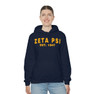 Zeta Psi Established Hooded Sweatshirts