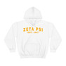 Zeta Psi Established Hooded Sweatshirts