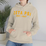 Zeta Psi Established Hooded Sweatshirts