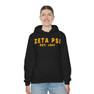  Zeta Psi Established Hooded Sweatshirts 