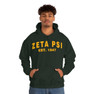  Zeta Psi Established Hooded Sweatshirts 