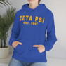  Zeta Psi Established Hooded Sweatshirts 