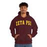 Zeta Psi Letterman Hooded Sweatshirts