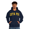 Zeta Psi Letterman Hooded Sweatshirts