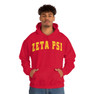 Zeta Psi Letterman Hooded Sweatshirts