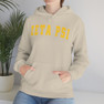 Zeta Psi Letterman Hooded Sweatshirts