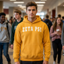 Zeta Psi Letterman Hooded Sweatshirts