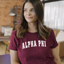  Alpha Phi Letterman T-Shirt 