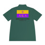 Alpha Kappa Lambda Flag Sport Polo Shirt