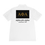 Alpha Phi Alpha Flag Sport Polo Shirt