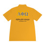 Alpha Phi Omega Flag Sport Polo Shirt