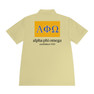 Alpha Phi Omega Flag Sport Polo Shirt