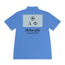 Delta Phi Flag Sport Polo Shirt