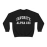 Favorite Alpha Chi Omega Crewneck Sweatshirt