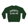 Favorite Alpha Phi Crewneck Sweatshirt