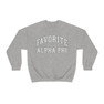 Favorite Alpha Phi Crewneck Sweatshirt