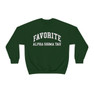 Favorite Alpha Sigma Tau Crewneck Sweatshirt