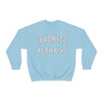 Favorite Alpha Xi Delta Crewneck Sweatshirt