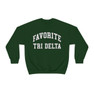 Favorite Delta Delta Delta Crewneck Sweatshirt