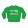 Favorite Delta Delta Delta Crewneck Sweatshirt