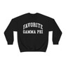 Favorite Gamma Phi Beta Crewneck Sweatshirt