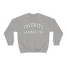 Favorite Gamma Phi Beta Crewneck Sweatshirt