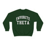 Favorite Kappa Alpha Theta Crewneck Sweatshirt