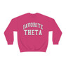 Favorite Kappa Alpha Theta Crewneck Sweatshirt