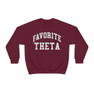 Favorite Kappa Alpha Theta Crewneck Sweatshirt