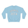 Favorite Zeta Tau Alpha Crewneck Sweatshirt