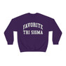 Favorite Sigma Sigma Sigma Crewneck Sweatshirt