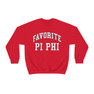 Favorite Pi Beta Phi Crewneck Sweatshirt