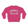 Favorite Theta Phi Alpha Crewneck Sweatshirt