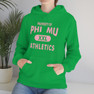 Phi Mu Property Of Athletics Hooded Sweatshirts