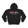 Phi Mu Established Hooded Sweatshirts