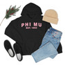 Phi Mu Established Hooded Sweatshirts