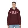 Phi Mu Established Hooded Sweatshirts