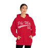 Phi Mu Tail Hooded Sweatshirts