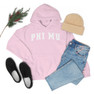 Phi Mu Letterman Hooded Sweatshirts