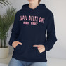 Kappa Delta Chi Established Hooded Sweatshirts