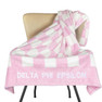 Sorority Shop Sorority Sherpa Checkerboard Throw Blankets 
