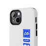 Delta Phi Vertical Tough Phone Cases, Case-Mate